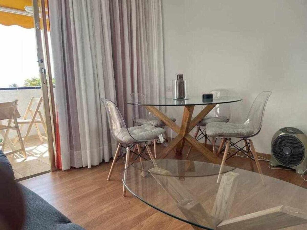 Apartamento Con Piscina Climatizada Y Vista Al Mar San Bartolome Bagian luar foto