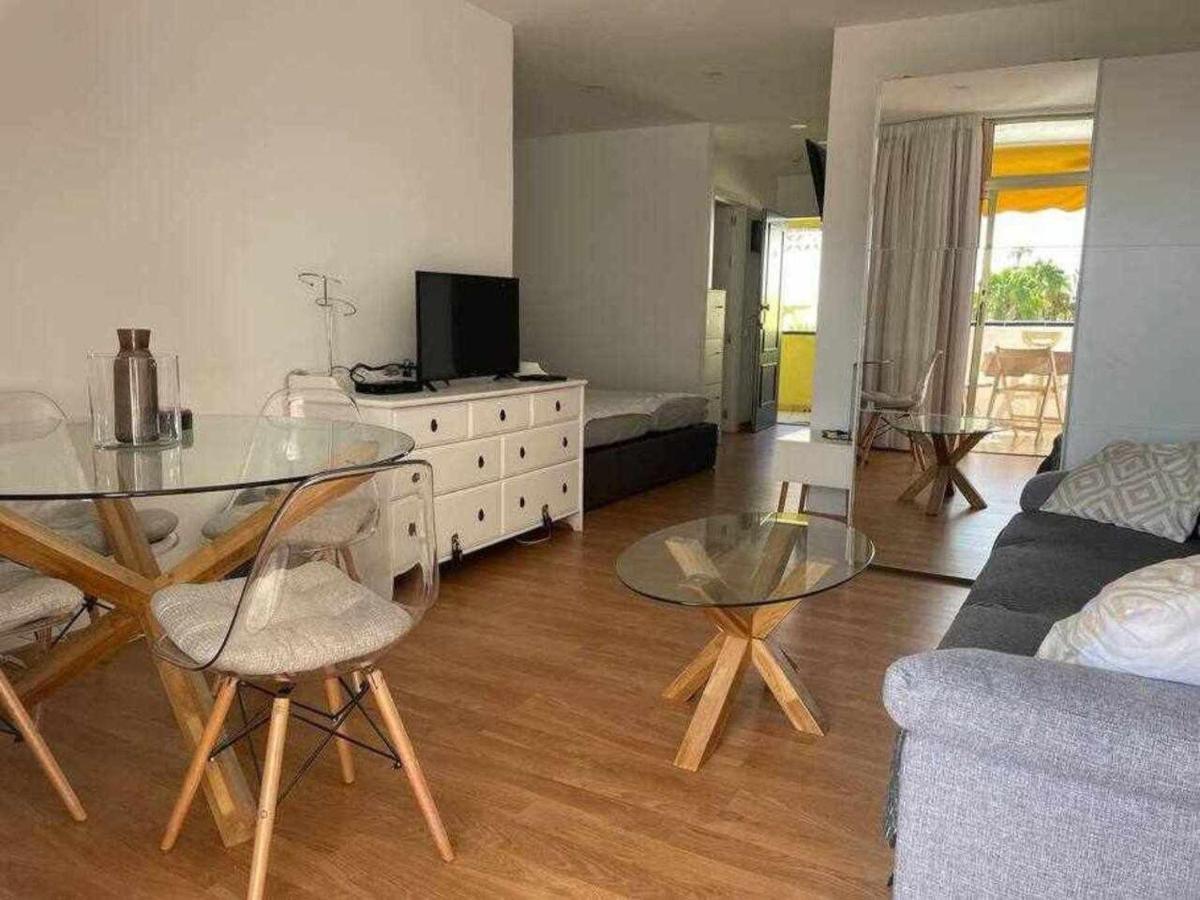 Apartamento Con Piscina Climatizada Y Vista Al Mar San Bartolome Bagian luar foto