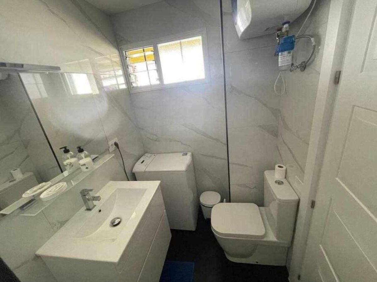 Apartamento Con Piscina Climatizada Y Vista Al Mar San Bartolome Bagian luar foto