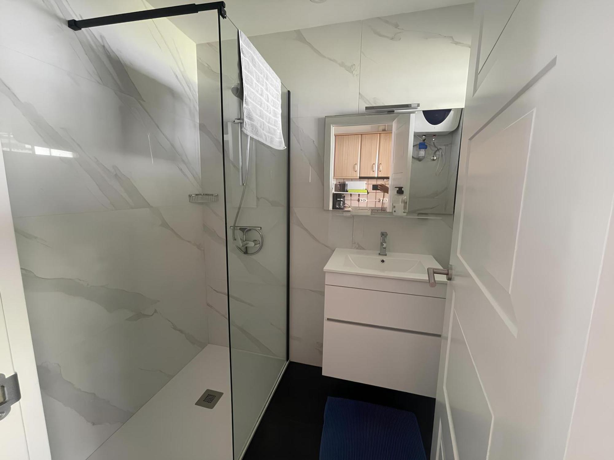 Apartamento Con Piscina Climatizada Y Vista Al Mar San Bartolome Bagian luar foto