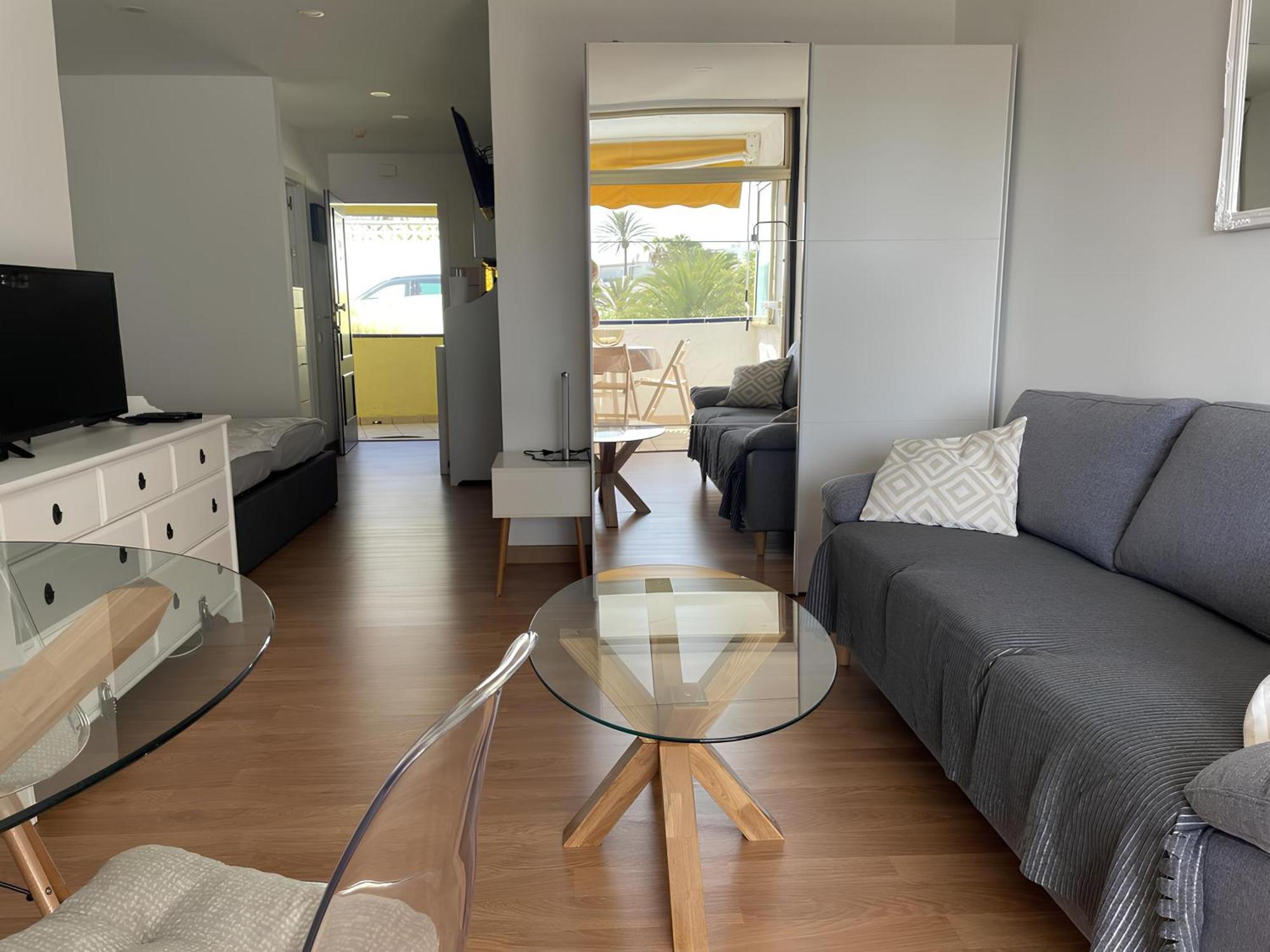 Apartamento Con Piscina Climatizada Y Vista Al Mar San Bartolome Bagian luar foto