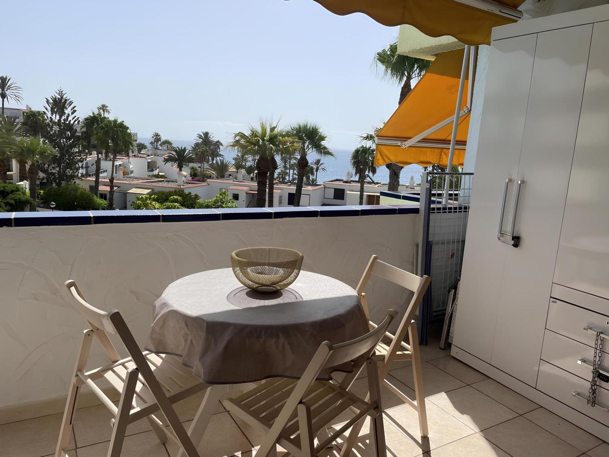 Apartamento Con Piscina Climatizada Y Vista Al Mar San Bartolome Bagian luar foto